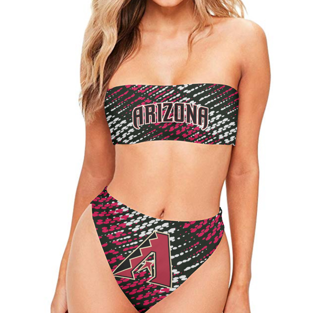 Arizona Diamondbacks Wrapped Chest Bikini