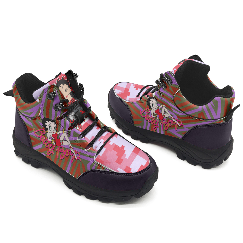 Captian America cartoon Hiking Shoes