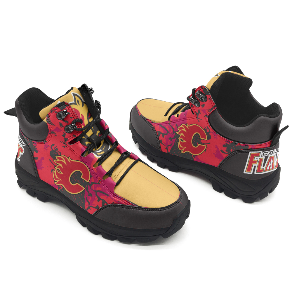 Calgary Flames Hiking Shoes