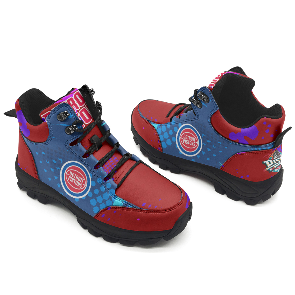 Detroit Pistons Hiking Shoes