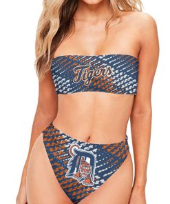 Detroit Tigers Wrapped Chest Bikini