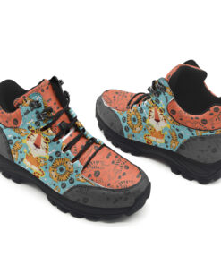 Hand drawn tiger pattern Hiking Shoes