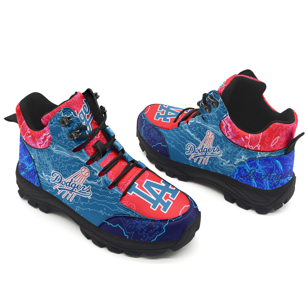 Los Angeles Dodgers MLB Hiking Shoes