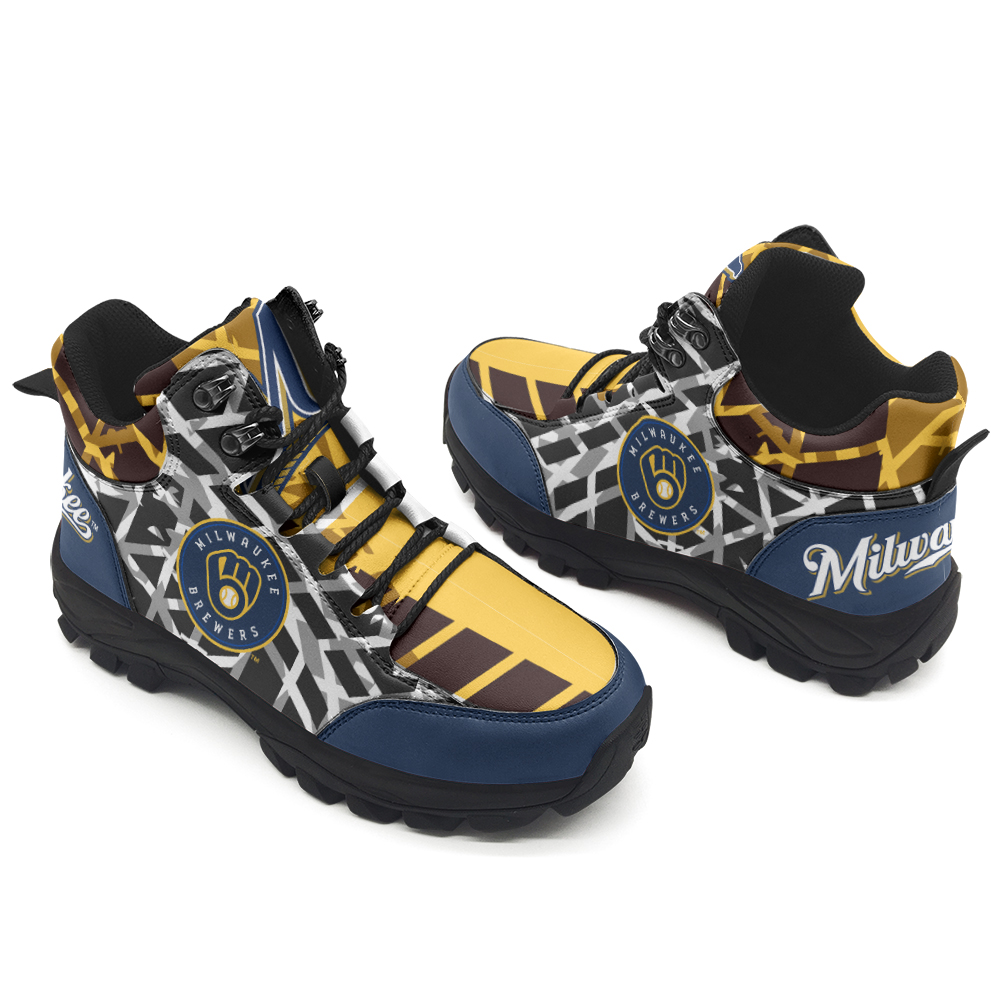Milwaukee Brewers MLB Hiking Shoes