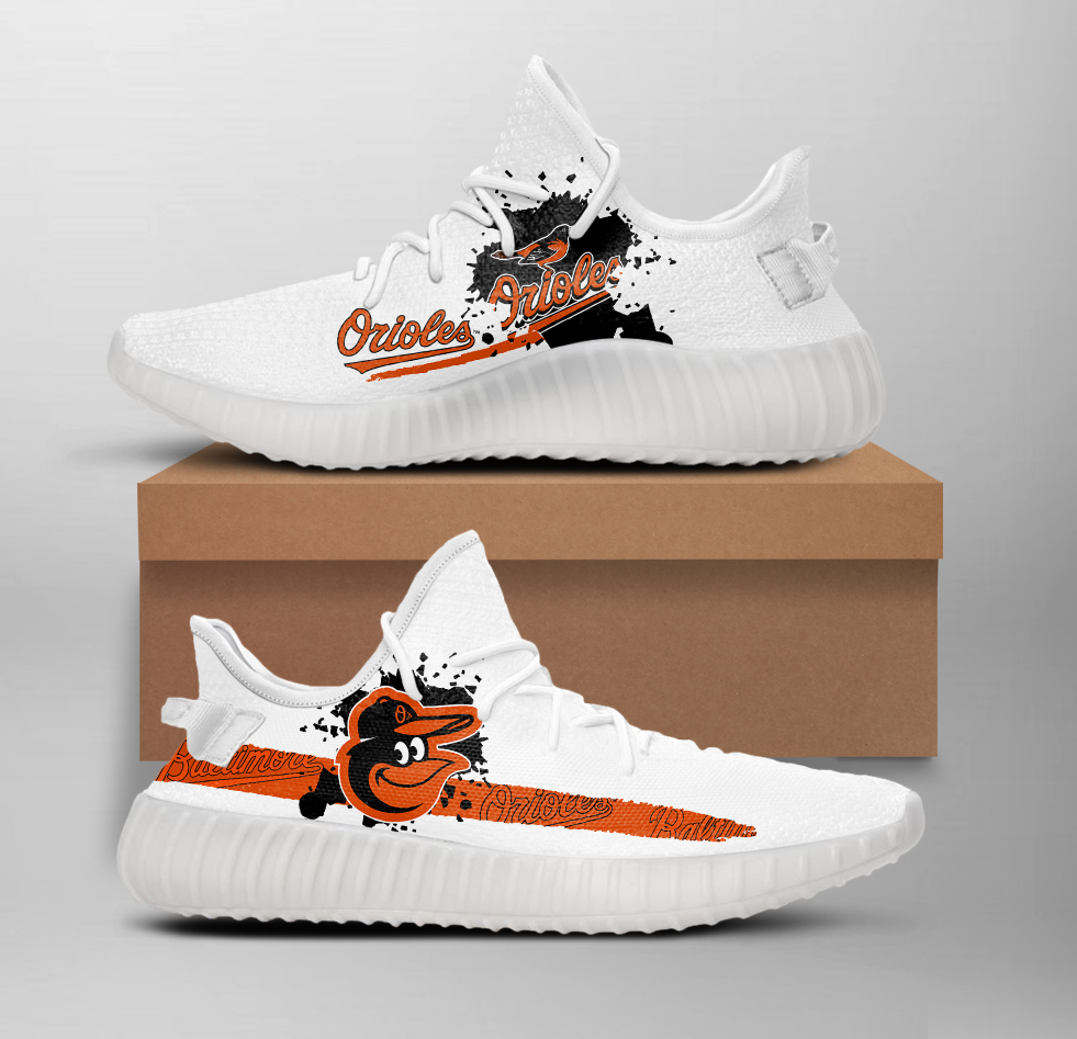 Baltimore Orioles Yeezy Shoes