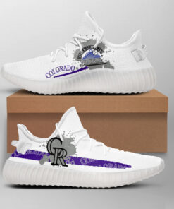 Colorado Rockies Yeezy Shoes