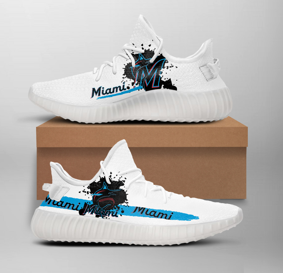 Miami Marlins Yeezy Shoes