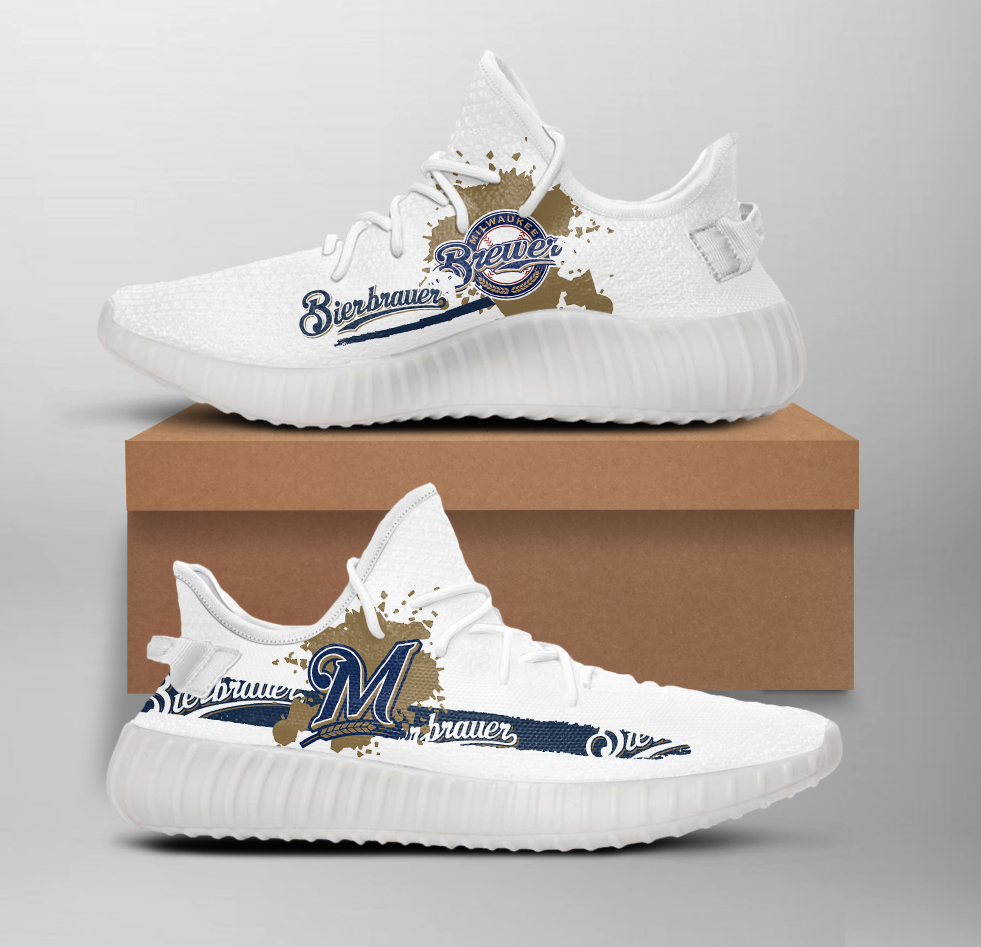 Milwaukee Brewers Yeezy Shoes