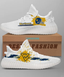 West Virginia Mountaineers Yeezy Shoes