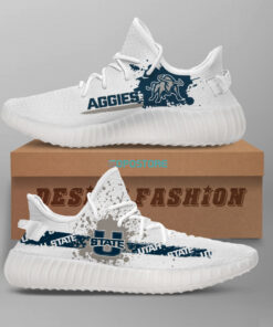 Utah State Aggies Yeezy Shoes