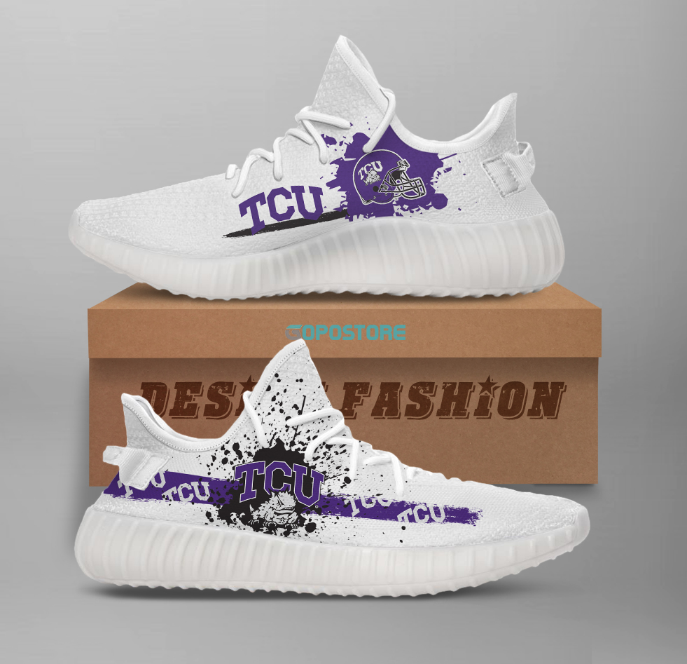 TCU Horned Frogs Yeezy Shoes
