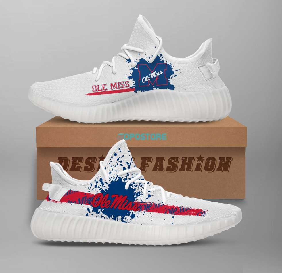 Ole Miss Rebels Yeezy Shoes