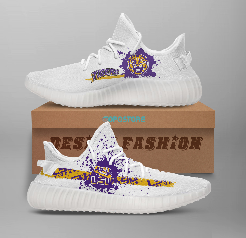 LSU Tigers Yeezy Shoes