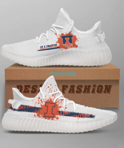 Illinois Illini Yeezy Shoes