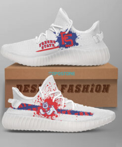 Fresno Bulldogs Yeezy Shoes