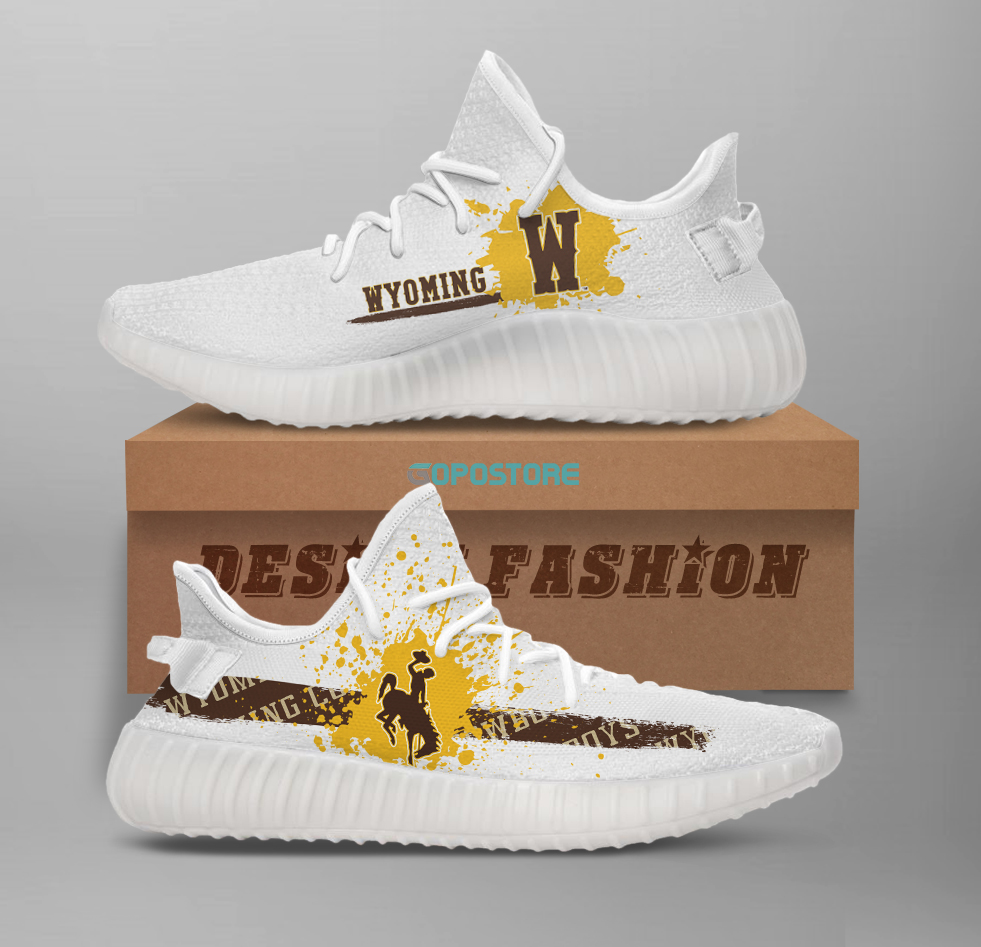 Wyoming Cowboys Yeezy Shoes