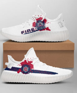 Chicago Fire Yeezy Shoes