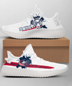 Columbus Blue Jackets Yeezy Shoes