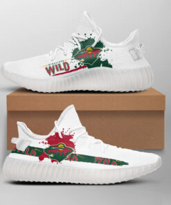 Minnesota Wild Yeezy Shoes