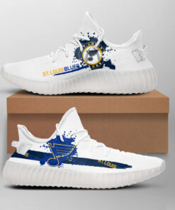 St. Louis Blues Yeezy Shoes