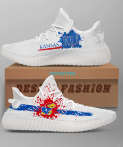 Kansas Jayhawks Sneaker Yeezy Shoes