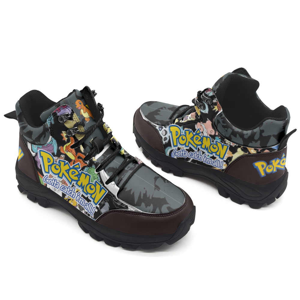 Pokemon Gotta Catchem all Hiking Shoes
