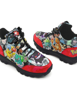 Pokemon Red Hiking Shoes