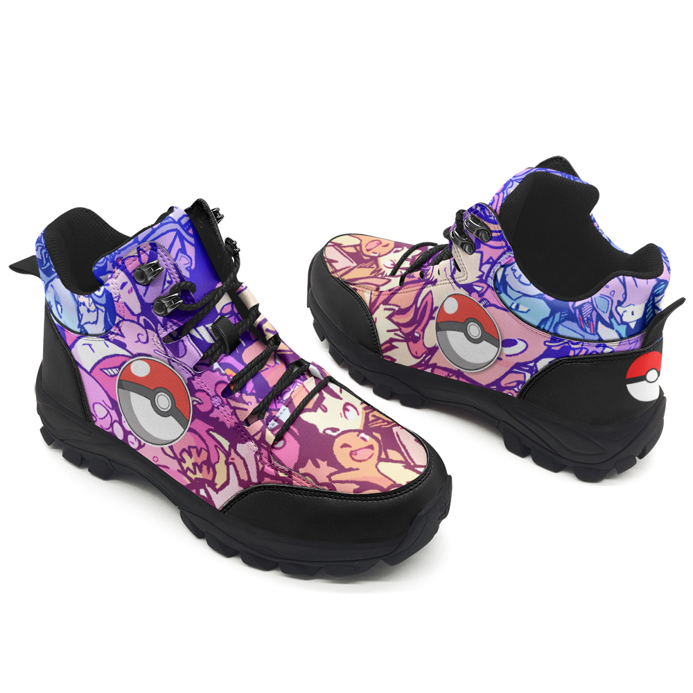 Pokemon pokeball Hiking Shoes