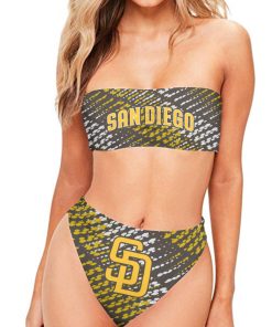 San Diego Padres Wrapped Chest Bikini