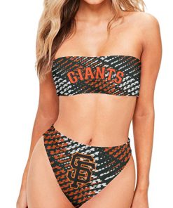 San Francisco Giants Wrapped Chest Bikini