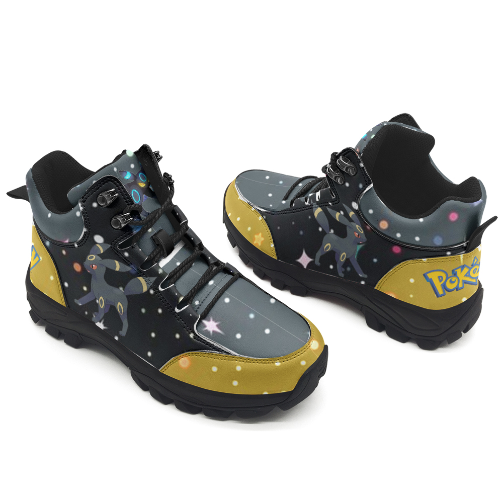 Umbreon Pokemon Hiking Shoes