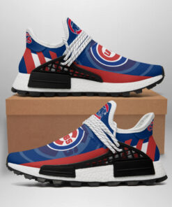 Chicago Cubs NMD Human Race Shoes