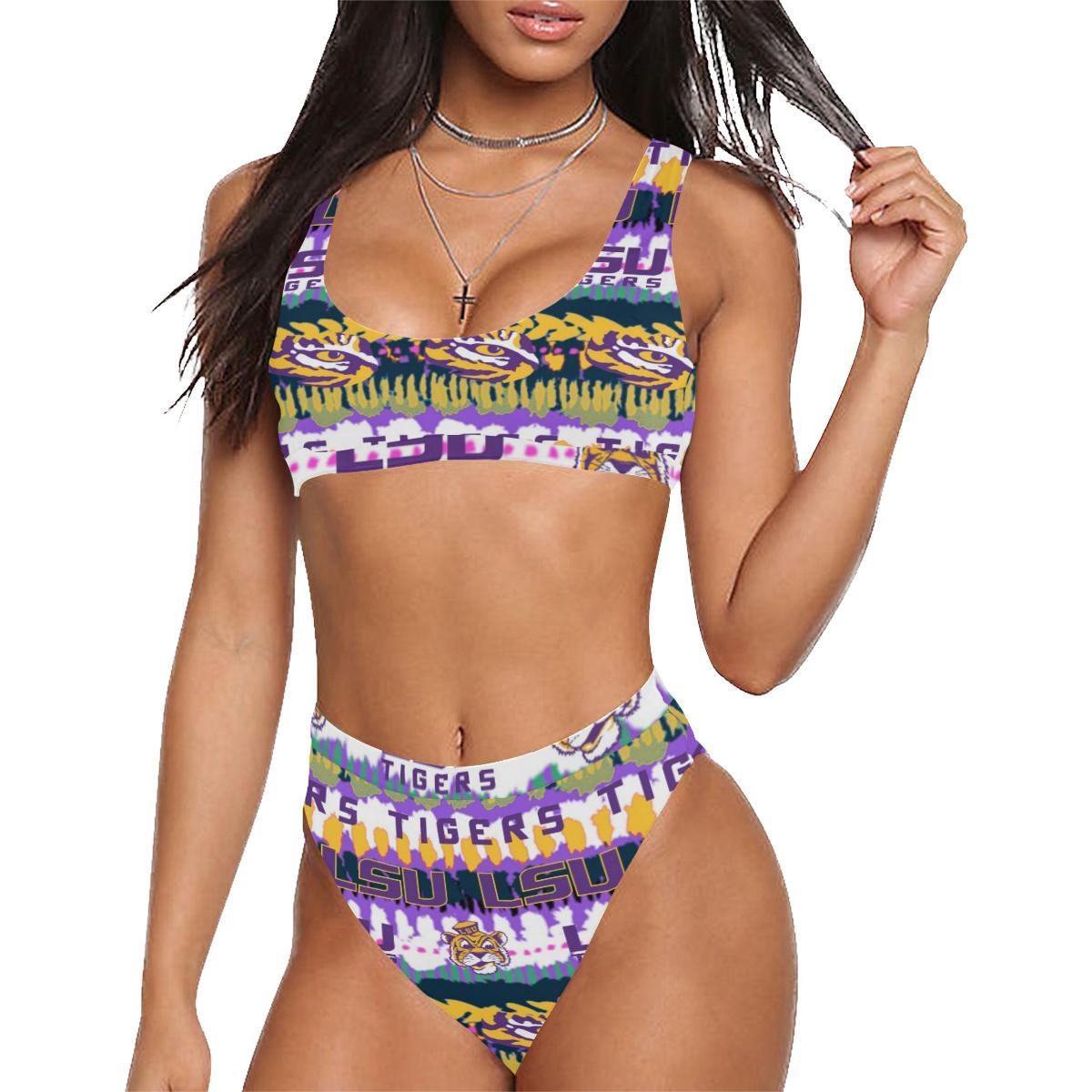 Clemson Tigers Custom Bikini Swimsuit