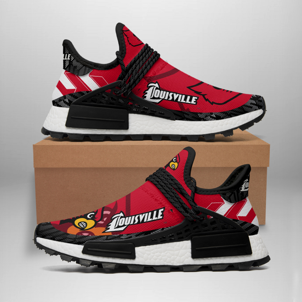 Louisville Cardinals NMD Human Race Shoes
