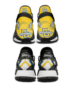 Marquette Golden Eagles NMD Human Race Shoes