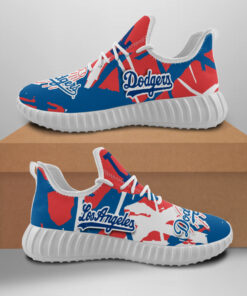 Los Angeles Dodgers Black football Sneakers Yeezy Shoes