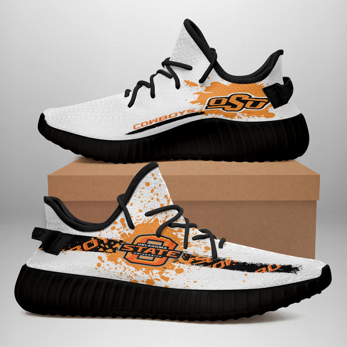 Oklahoma State Cowboys Yeezy Shoes