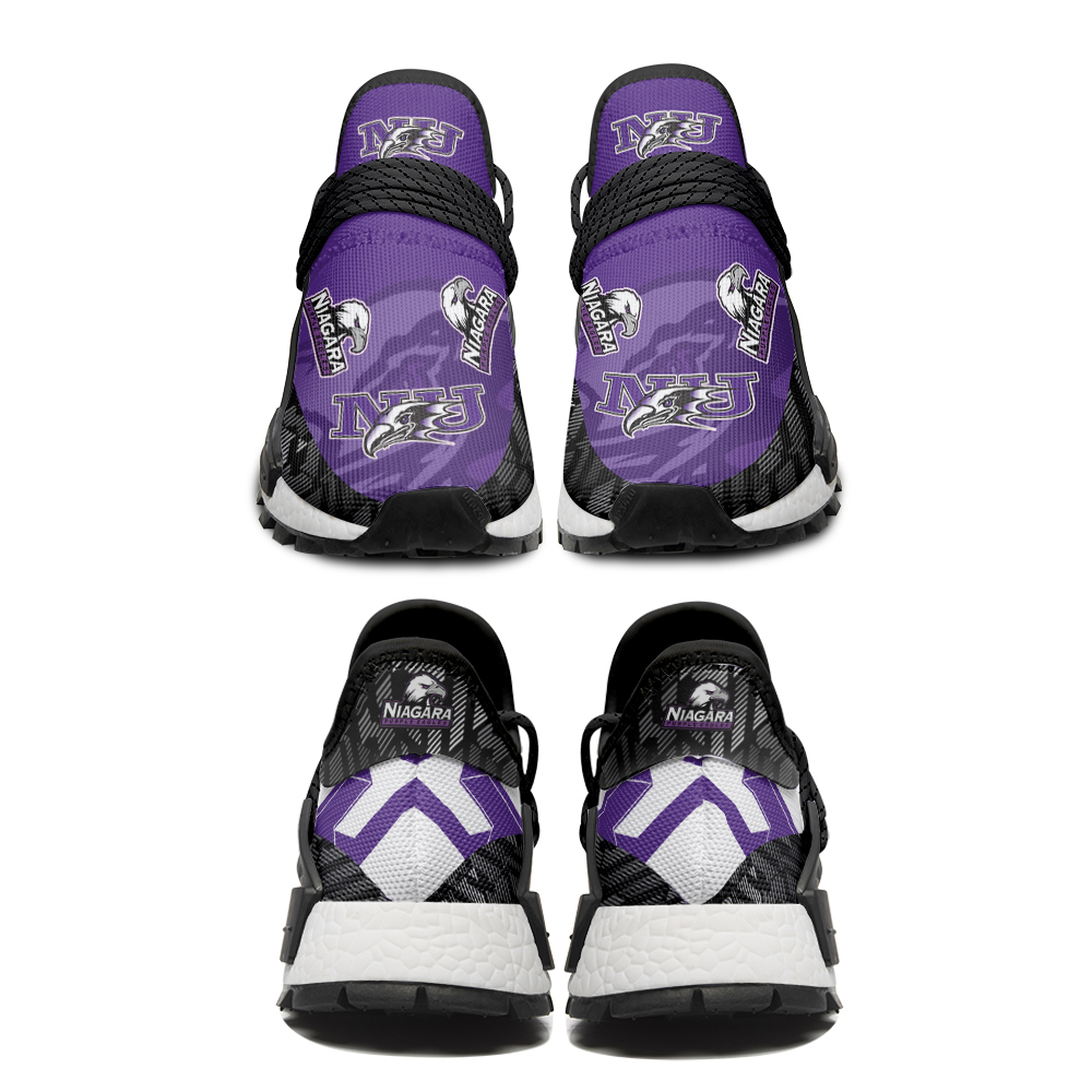 Niagara Purple Eagles NMD Human Race Shoes
