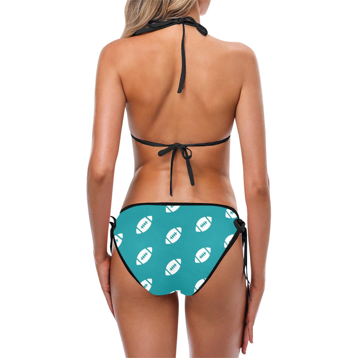 Miami Dolphins Custom Bikini Swimsuit – Model S01