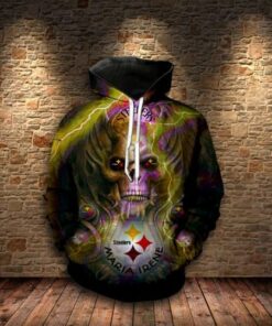 Men / Women Pittsburgh Steelers 3D Hoodie, Pittsburgh Steelers Hoodie, NFL Pittsburgh Steelers Apparel V2