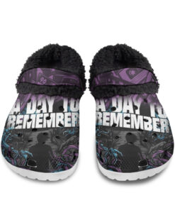A Day To Remember Fuzzy Slippers Clog