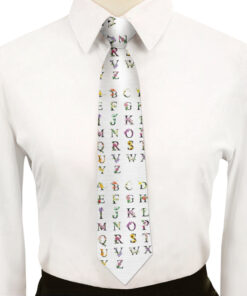 ABC Pattern Cravat