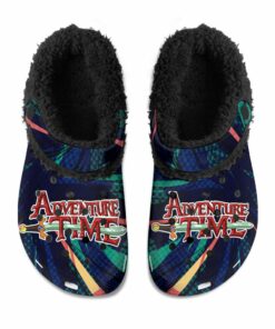 ADVENTURE TIME Fuzzy Slippers Clog