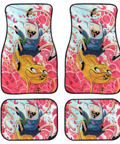 Adventure Time Finn and Jake Car Floor Mats