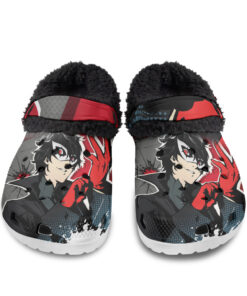 Akira Kurusu Persona 5 Royal Fuzzy Slippers Clog