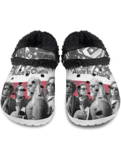 Alice in Chains Fuzzy Slippers Clog