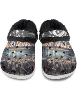 Amon Amarth Fuzzy Slippers Clog