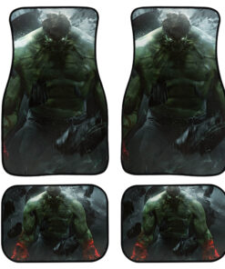 Angry Hulk Car Floor Mats