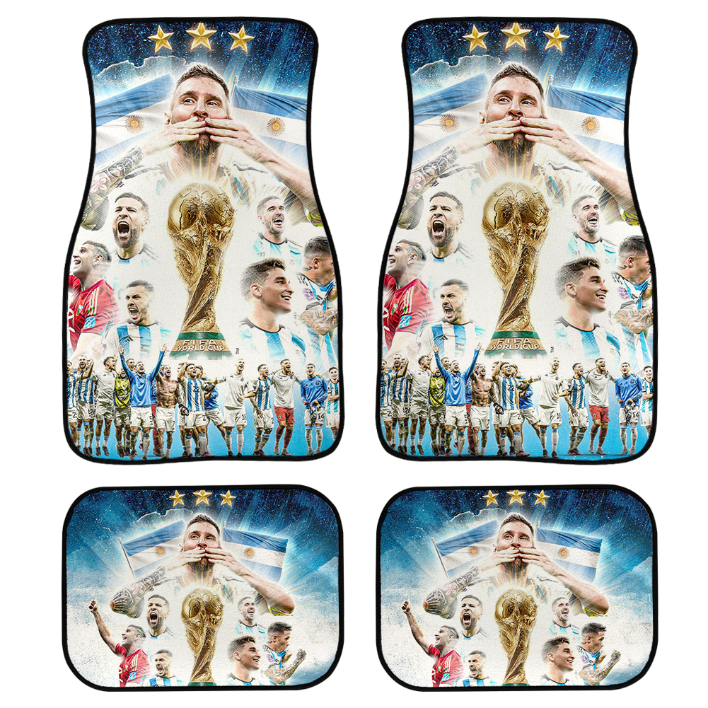 2022 FIFA World Cup Trophy Car Floor Mats