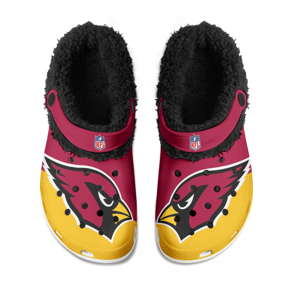 Baltimore Ravens Fuzzy Slippers Clog